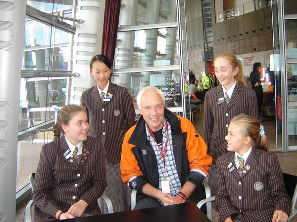 The Selwyn House Team Meet With ChCh Mayor, Bob Parker